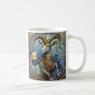 Caneca De Café Zodíaco - Capricórnio o Bode Marinho