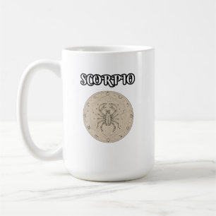 Caneca De Café zodíaco escorpião