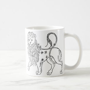Caneca De Café Zodíaco: Leo, 1494