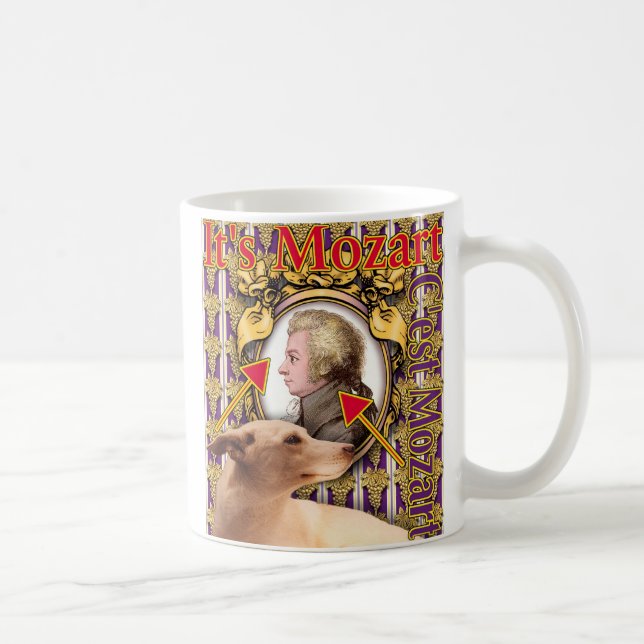 Caneca De Café ZoeSPEAK - É Mozart (Direita)