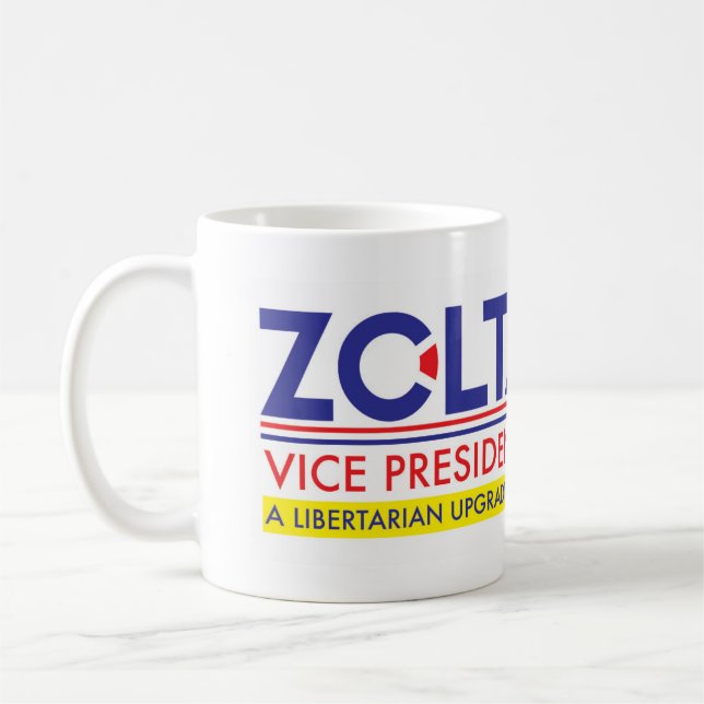 Caneca De Café Zoltan Istvan VP 2020 (Esquerda)