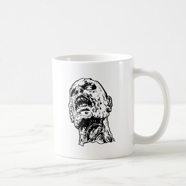Caneca De Café Zombi - Cecil (Direita)