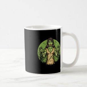Caneca De Café Zombie divertida do Dia das Bruxas Assustadora Zom