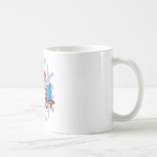 Caneca De Café Zombie numa prateleira