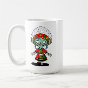 Caneca De Café Zombie Queniana
