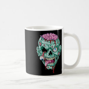 Caneca De Café Zombie Roel Brain Halloween Boys Men Women S