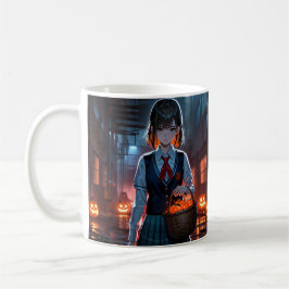 Caneca De Café Zombie School Girl Mug - Canhão de Animação do Hal
