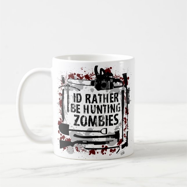 Caneca De Café Zombis da caça (Esquerda)