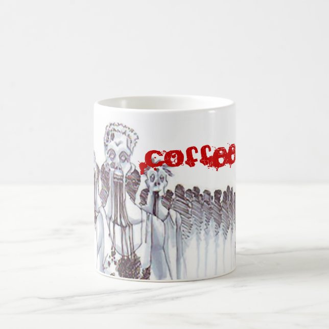 Caneca De Café Zombis de COFFEEee… (Centro)