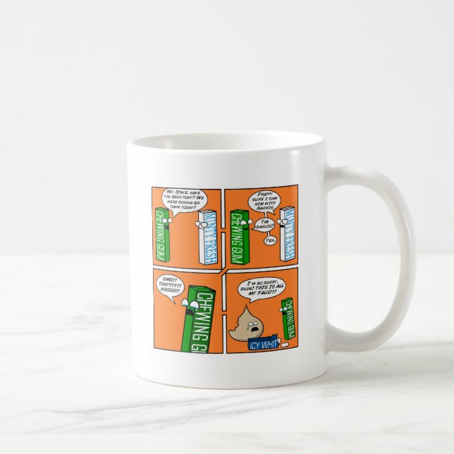 Caneca De Café Zomic 6 - Teste de respiração (Direita)