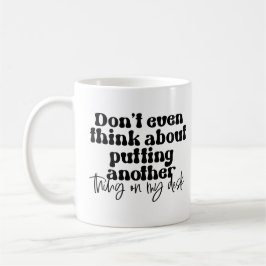 Caneca De Café Zona Livre do Cluter