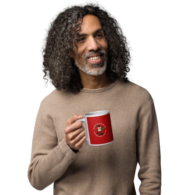 Caneca De Café Zona Mugshot | Mogs de café exclusivos (My official mugshot. Crime: Not a morning person.)