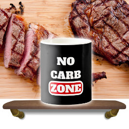 Caneca De Café Zona Sem Carbono (100% CARNIVORE)