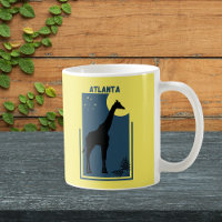 Zoo Atlanta Georgia Vintage Giraffe