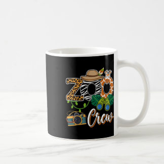 Caneca De Café Zoo Giraffe Crew Safari Animal Zoo Crianças Fie