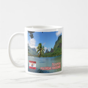 Caneca De Café zPF013 COOK BAY, MOOREA, Polinésia Francesa,