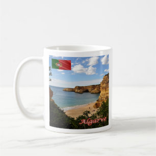 Caneca De Café zPT027 ALGARVE Beach Marinha, Portugal,