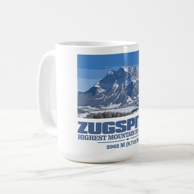Caneca De Café Zugspitze (Frente Esquerda)