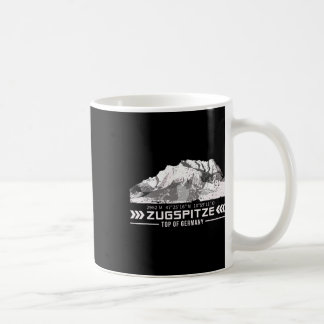 Caneca De Café Zugspitze Alps Wetterstein Mountains Hiking Climbi