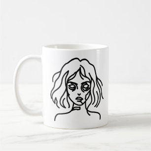 Caneca De Café Zumbi Doodle