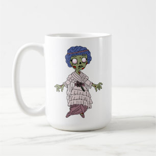 Caneca De Café Zumbi Garota Gibson de 1910