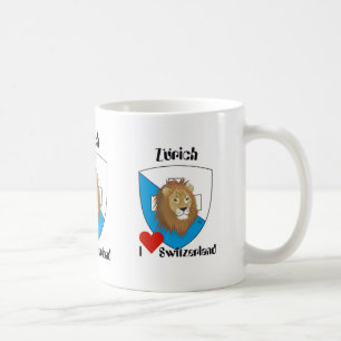Caneca De Café Zurique Suíça Suisse Svizzera taça