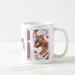 Caneca De Café "Zzz" RED PANDA