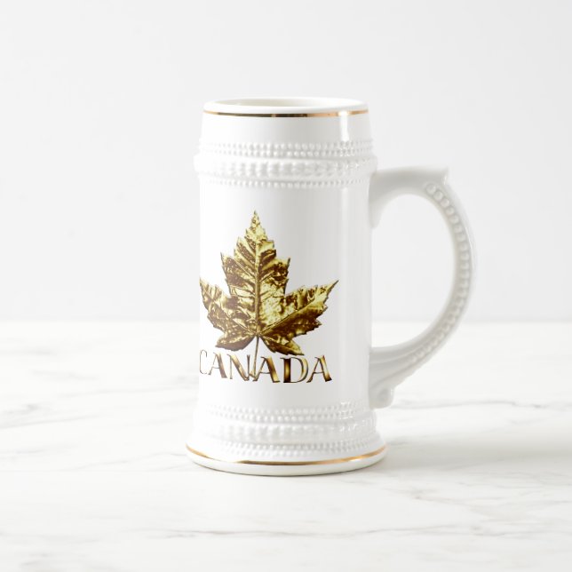 Caneca de Canadá do metal da caneca de cerveja da (Direita)