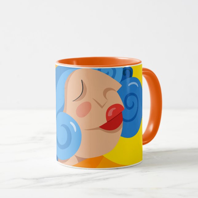 Caneca De cara el sol (Frente Esquerda)