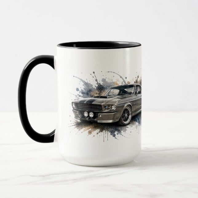 Caneca de Carro Musculoso Americano (Esquerda)