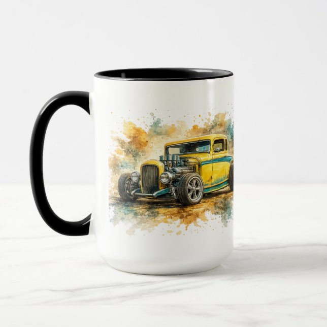 Caneca de Carro Musculoso Americano (Esquerda)