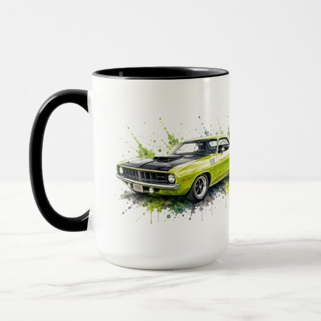 Caneca de Carro Musculoso Americano (Esquerda)