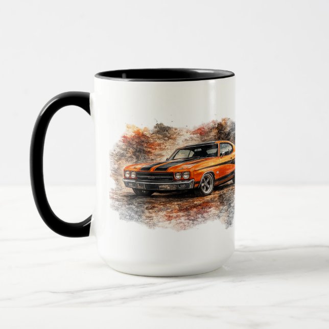 Caneca de Carro Musculoso Americano (Esquerda)