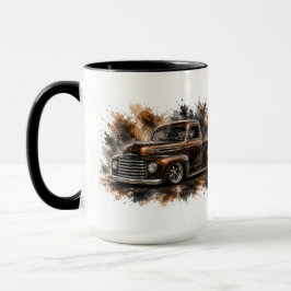 Caneca de Carro Musculoso Americano