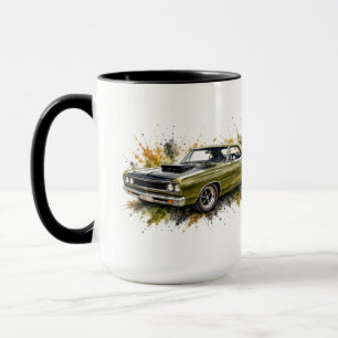 Caneca de Carro Musculoso Americano