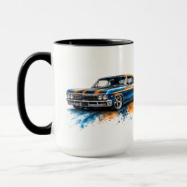 Caneca de Carro Musculoso Americano