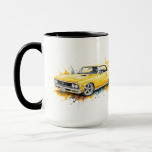 Caneca de Carro Musculoso Americano Clássico
