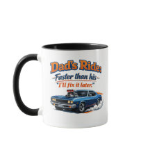 Caneca de Carro para Pai Engraçado – O Carro do Pa