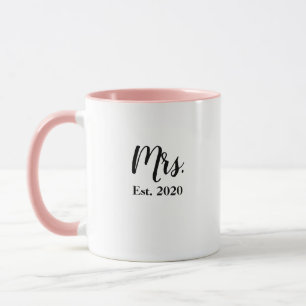 Caneca de Casamento Sra Noiva Estabelecida 2020