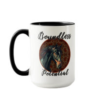 Caneca de Cavalo de Potencial Ilimitado – Garanhão