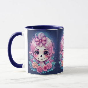 Caneca de Caveira Fofa
