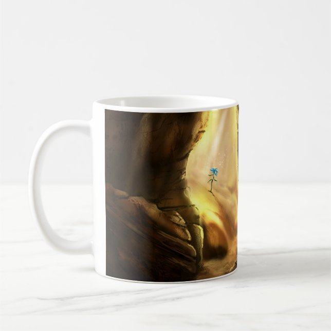 caneca de caverna de fantasia (Esquerda)
