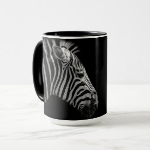 Caneca de Cerâmica Cabeça de Zebra