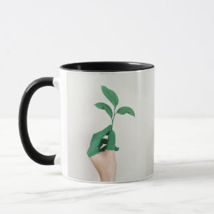 Caneca De Cerâmica De Inspiração Ecológica