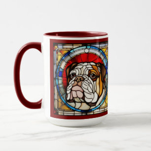 Caneca de Cerâmica do Bulldog Fofo