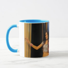 Caneca de cerâmica elegante para o seu peito diári