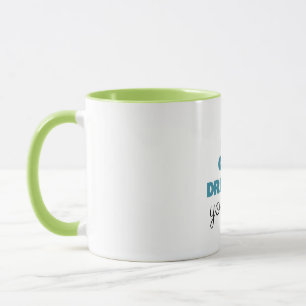 Caneca de cerâmica elegante para o seu peito diári