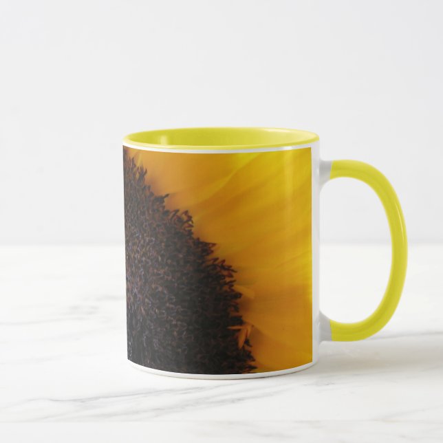 Caneca de Cerâmica Girassol (Direita)
