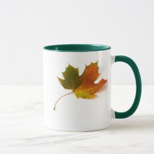 Caneca de cerâmica Maple Leaf ringer por Petr Krat