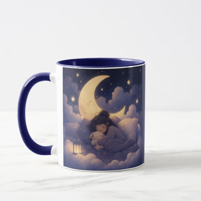 Caneca de Cerâmica Pequena Dorminhoca (Esquerda)